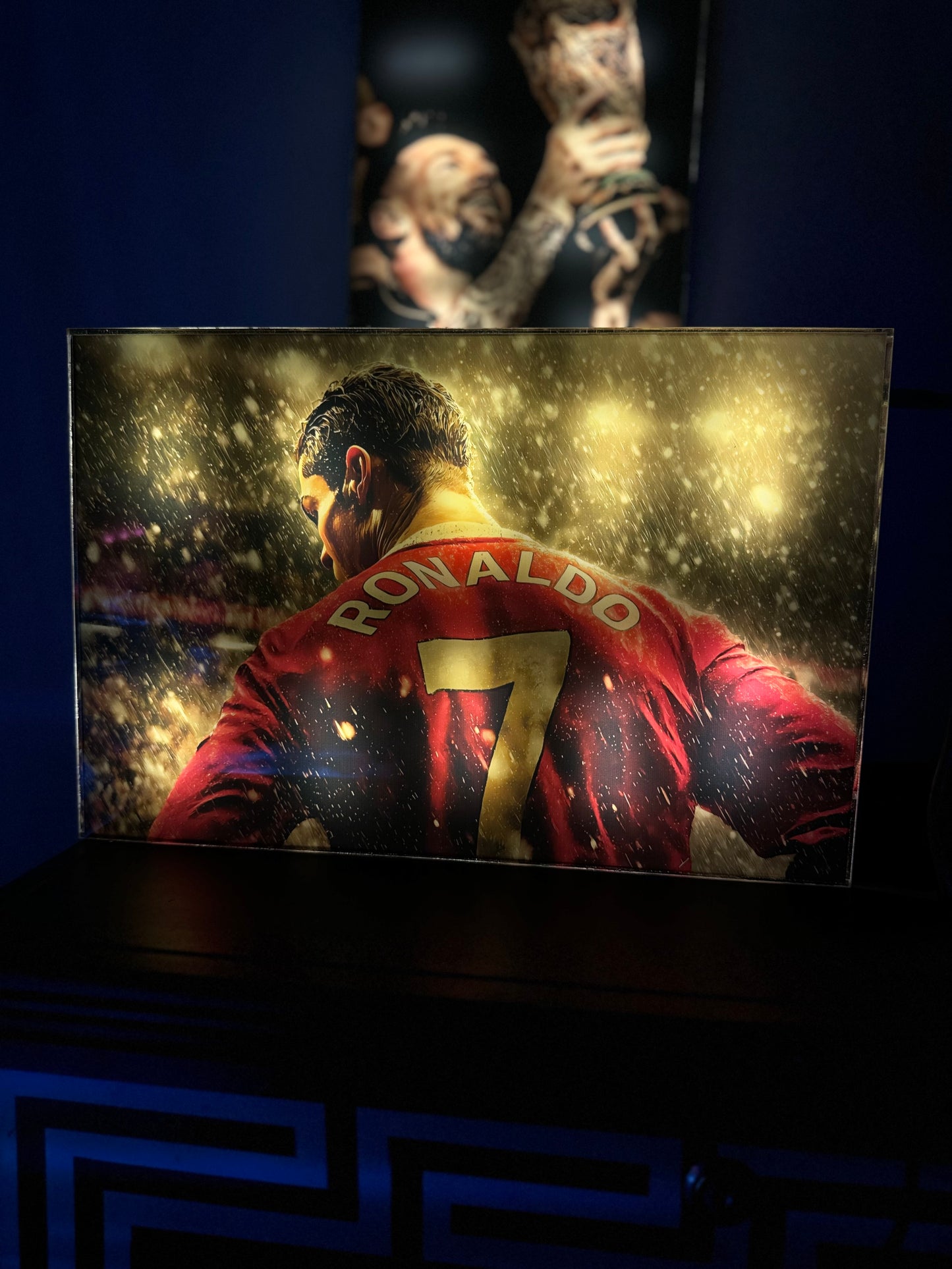 Ronaldo 7 (premium Led wall art)