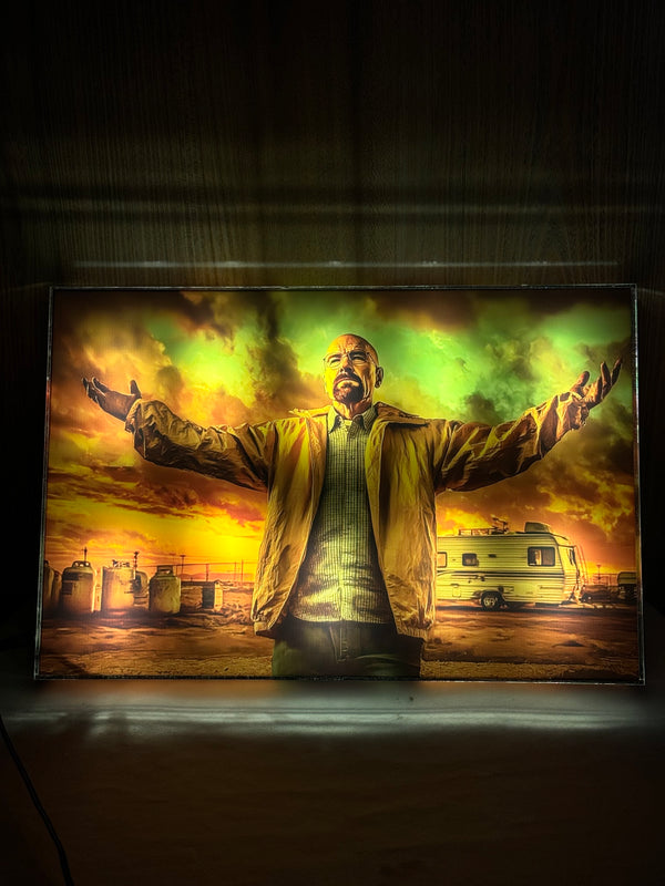 Breaking Bad (Premium LED wall art )
