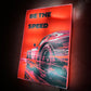 The speed (premium LED wall art )