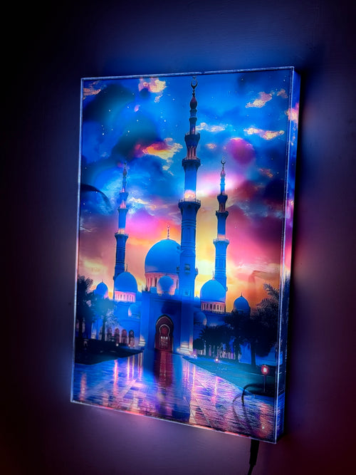 Mosque ART ( Premium LED  Wall Art )