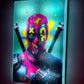 Deadpool funk( Premium LED  Wall Art )