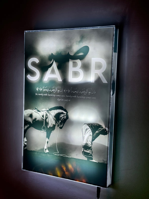 Sabr (premium Led Wall art)