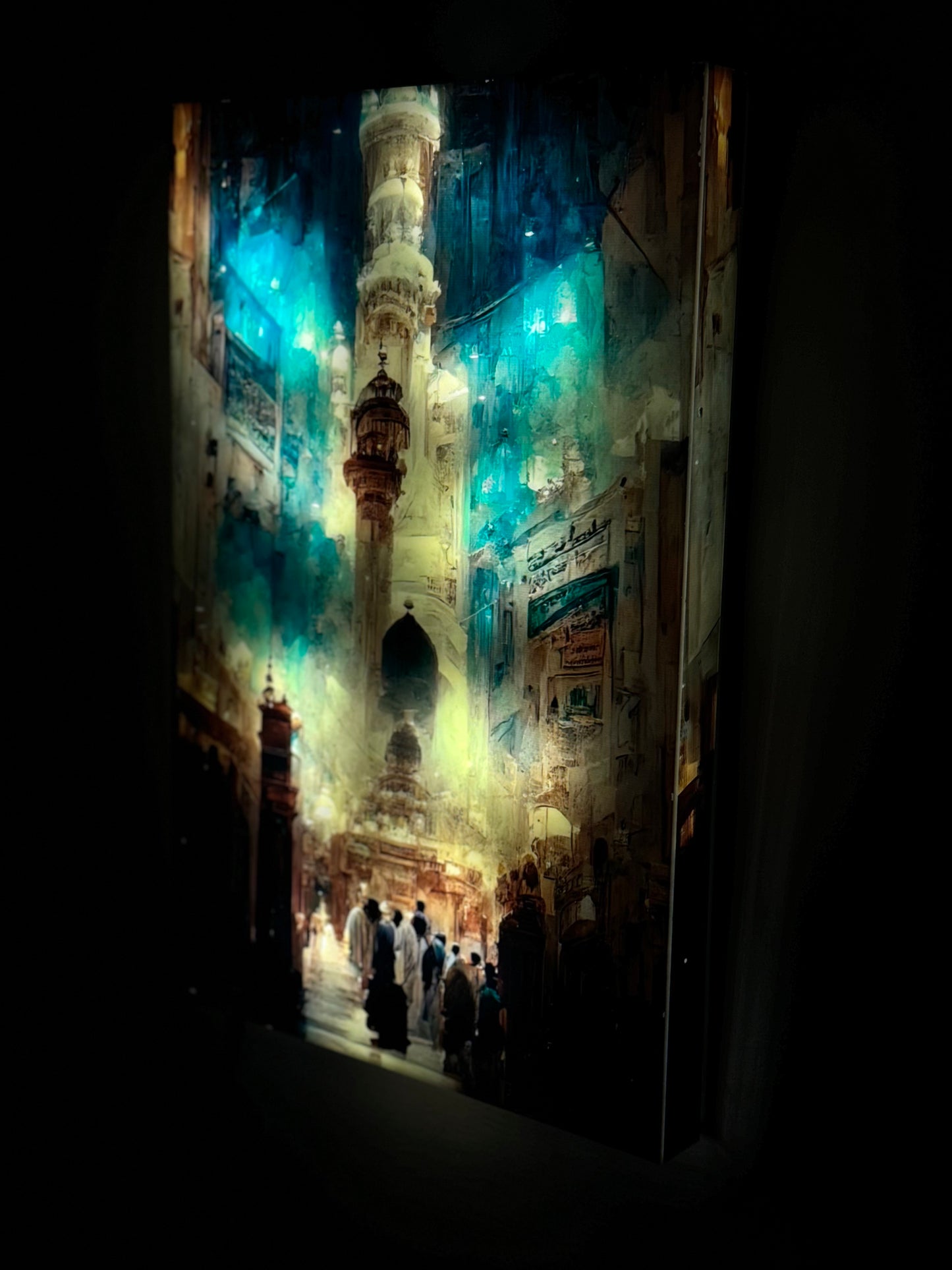 Masjid e Nabvi ART ( Premium LED  Wall Art )