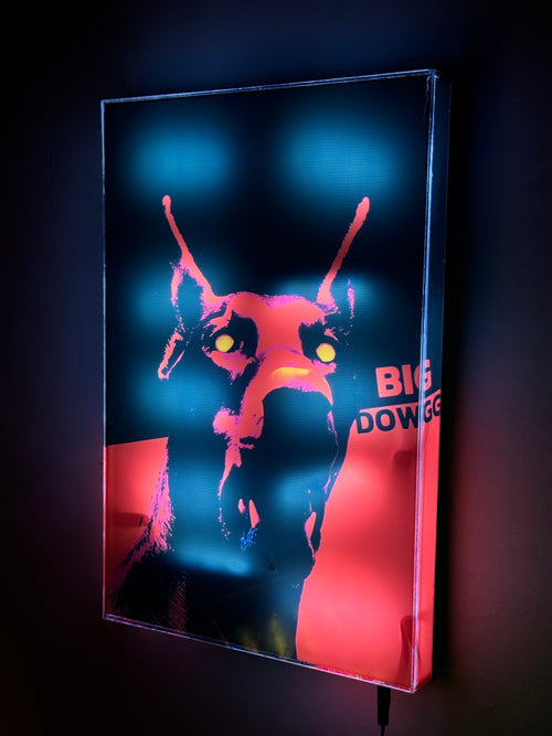 The Big Dowgg (premium Led Wall art)