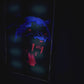 Purple Puma (Premium Led wall art)